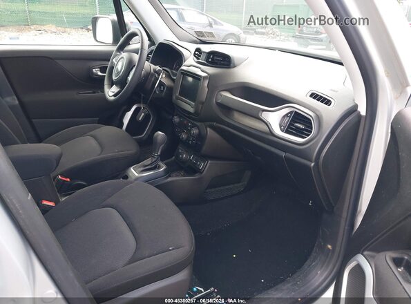 ZACNJDAB0MPN16575 2021 JEEP RENEGADE Silver Front interior view