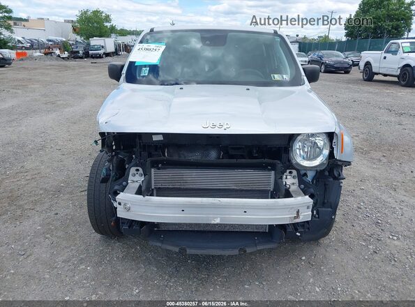 ZACNJDAB0MPN16575 2021 JEEP RENEGADE Silver Dashboard view