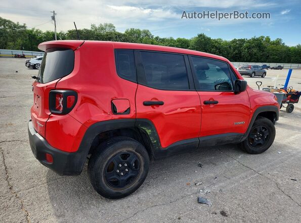 ZACNJDAB2MPN28100 2021 JEEP RENEGADE Red Հետևի աջ