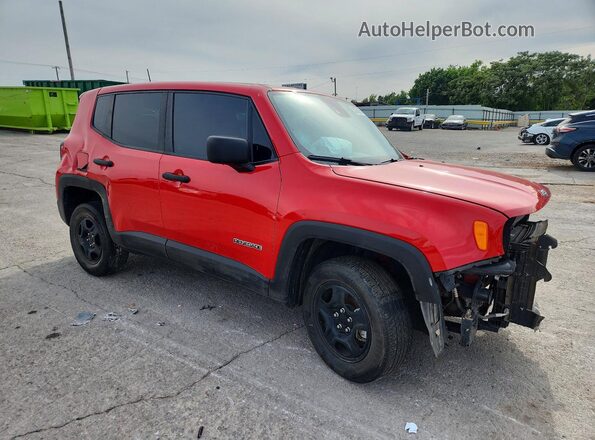 ZACNJDAB2MPN28100 2021 JEEP RENEGADE Red Առջևի աջ