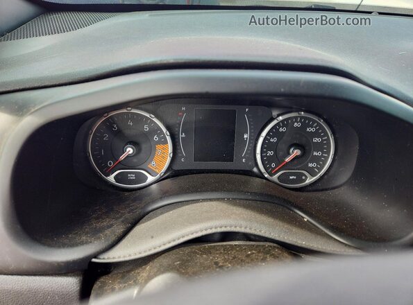 ZACNJDAB2MPN28100 2021 JEEP RENEGADE Red Սարքավորումների վահանակի տեսք