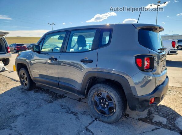 ZACNJDAB3MPM42763 2021 JEEP RENEGADE Gray Հետևի ձախ
