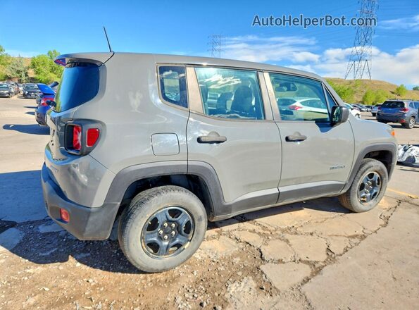 ZACNJDAB3MPM42763 2021 JEEP RENEGADE Gray Հետևի աջ