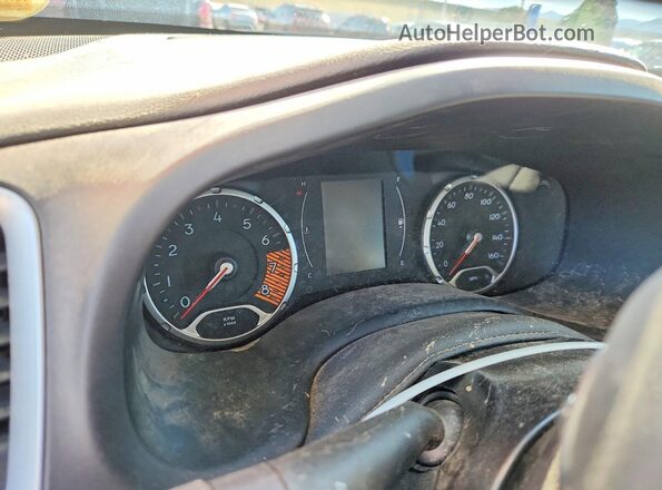 ZACNJDAB3MPM42763 2021 JEEP RENEGADE Gray Սարքավորումների վահանակի տեսք