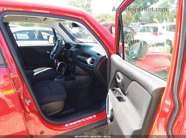 ZACNJDAB5MPM53263 2021 JEEP RENEGADE Red Front interior view