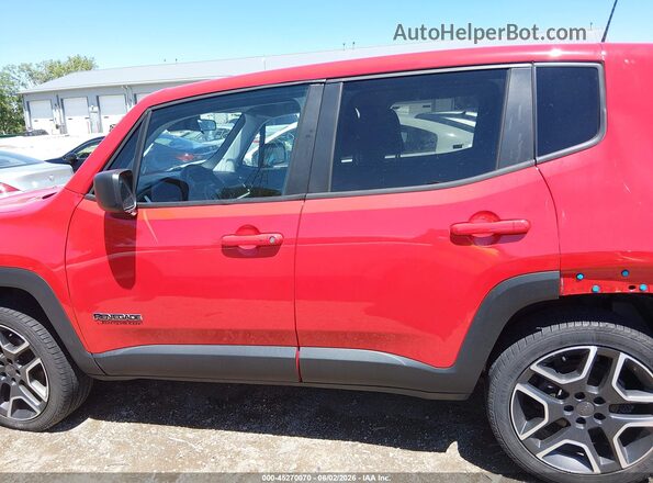 ZACNJDAB5MPM53263 2021 JEEP RENEGADE Red 360 interior view