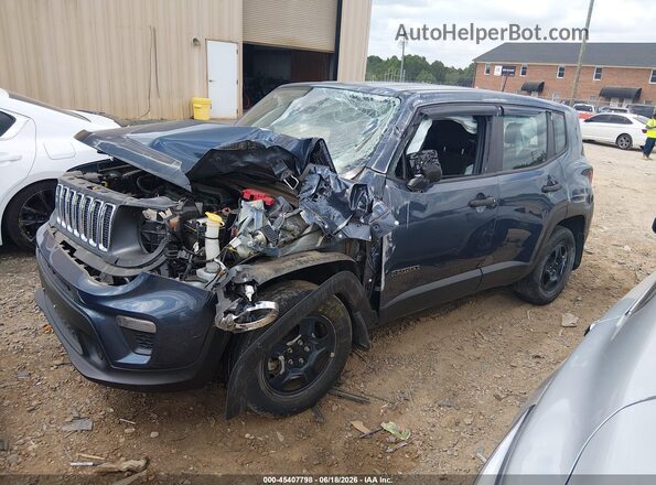 ZACNJDAB5MPN29628 2021 JEEP RENEGADE Navy Front left