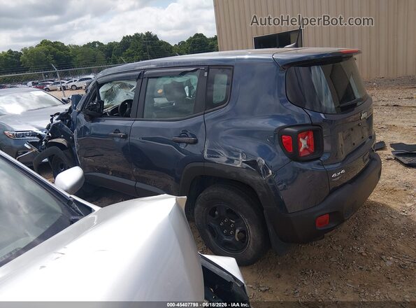 ZACNJDAB5MPN29628 2021 JEEP RENEGADE Navy Rear left