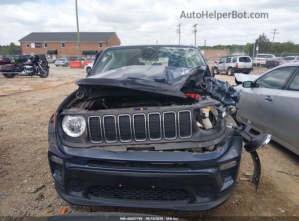 ZACNJDAB5MPN29628 2021 JEEP RENEGADE Navy Rear interior view