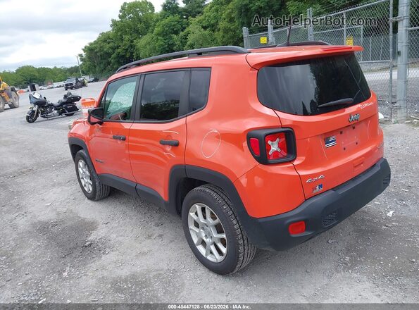 ZACNJDAB7MPM33662 2021 JEEP RENEGADE Orange უკანა მარცხენა