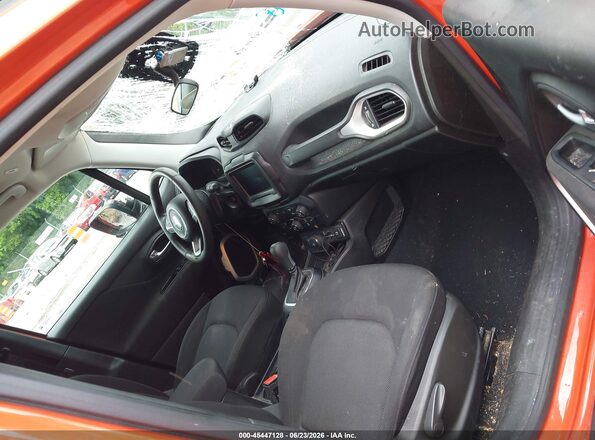 ZACNJDAB7MPM33662 2021 JEEP RENEGADE Orange წინა სალონის ხედი