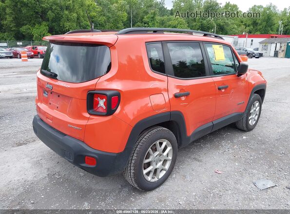 ZACNJDAB7MPM33662 2021 JEEP RENEGADE Orange უკანა მარჯვენა