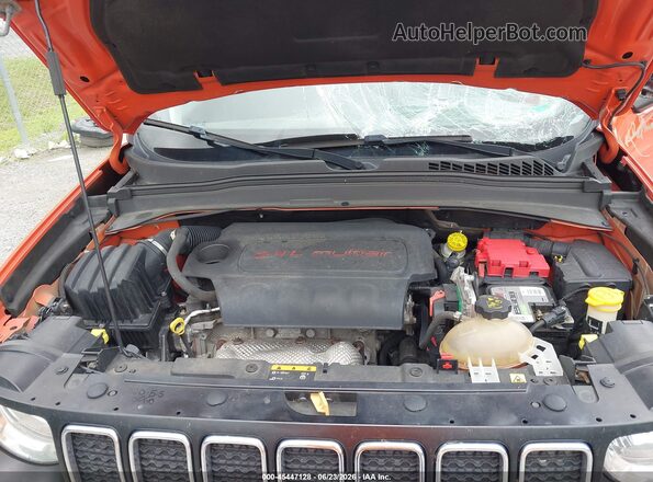 ZACNJDAB7MPM33662 2021 JEEP RENEGADE Orange უკანა ხედი