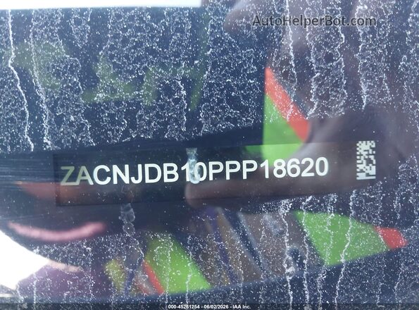 ZACNJDB10PPP18620 2023 JEEP RENEGADE Gray Vista del compartimento del motor