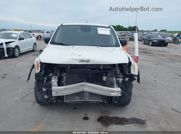 ZACNJDB10PPP60303 2023 JEEP RENEGADE White Դիմացի տեսք