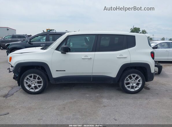 ZACNJDB10PPP60303 2023 JEEP RENEGADE White Սալոնի 360 աստիճան տեսք