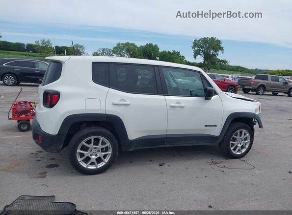 ZACNJDB10PPP60303 2023 JEEP RENEGADE White Սալոնի հետևի տեսք