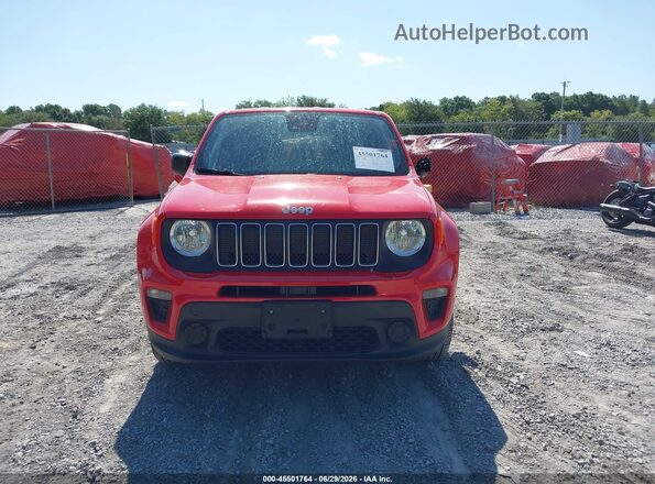 ZACNJDB11PPP66465 2023 JEEP RENEGADE Red ხელსაწყოთა პანელის ხედი