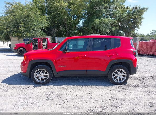 ZACNJDB11PPP66465 2023 JEEP RENEGADE Red სალონის 360-გრადუსიანი ხედი