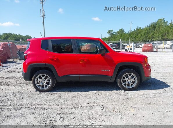 ZACNJDB11PPP66465 2023 JEEP RENEGADE Red უკანა სალონის ხედი