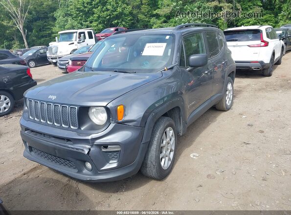 ZACNJDB12NPN45275 2022 JEEP RENEGADE Gray Front left