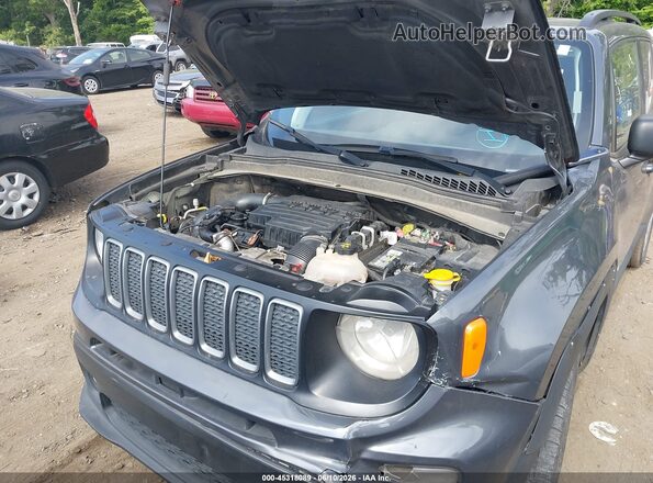 ZACNJDB12NPN45275 2022 JEEP RENEGADE Gray Rear view