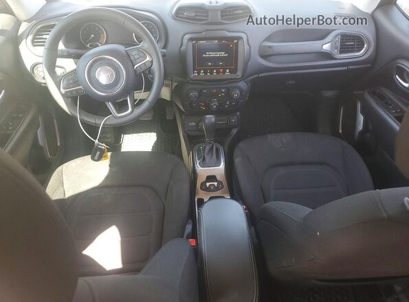 ZACNJDB12NPN98350 2022 JEEP RENEGADE Charcoal Vista del salpicadero