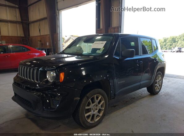 ZACNJDB12PPP71609 2023 JEEP RENEGADE Black Front left