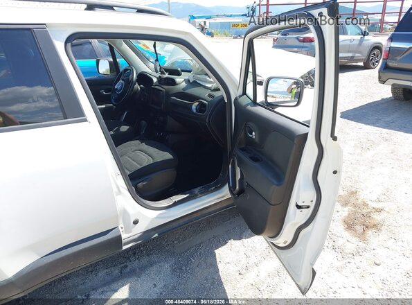 ZACNJDB13NPN52204 2022 JEEP RENEGADE White Widok wnętrza z przodu