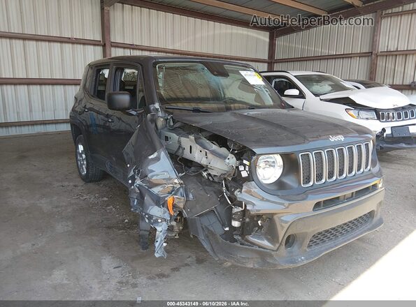 ZACNJDB13PPP16165 2023 JEEP RENEGADE Gray Widok z przodu