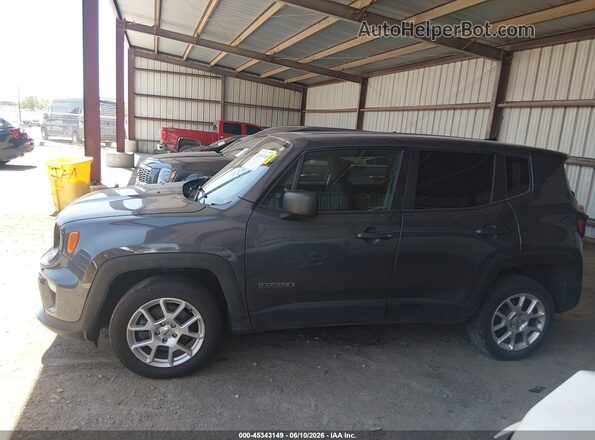 ZACNJDB13PPP16165 2023 JEEP RENEGADE Gray Widok wnętrza 360 stopni