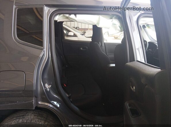ZACNJDB13PPP16165 2023 JEEP RENEGADE Gray Widok naklejki z numerem VIN