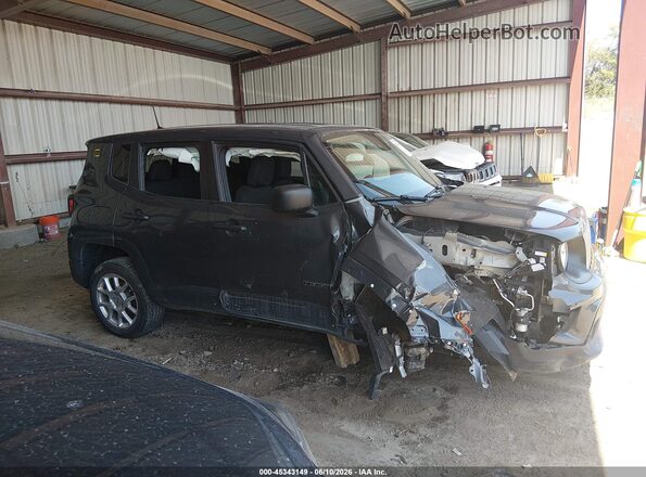 ZACNJDB13PPP16165 2023 JEEP RENEGADE Gray Widok wnętrza z tyłu