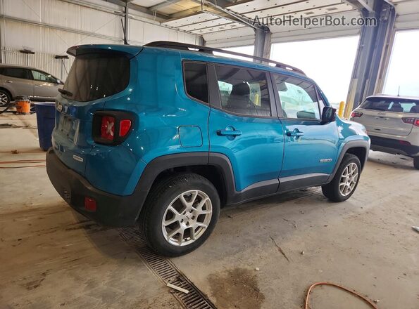 ZACNJDB14NPN77385 2022 JEEP RENEGADE Бирюзовый 