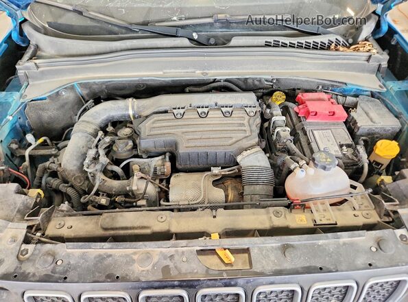 ZACNJDB14NPN77385 2022 JEEP RENEGADE Бирюзовый 