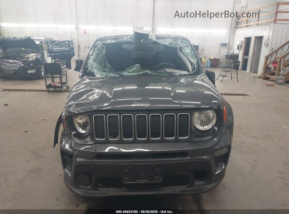 ZACNJDB14PPP30494 2023 JEEP RENEGADE Gray Սարքավորումների վահանակի տեսք