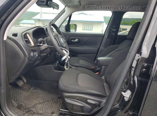 ZACNJDB14PPP44119 2023 JEEP RENEGADE Черный Вид салона спереди