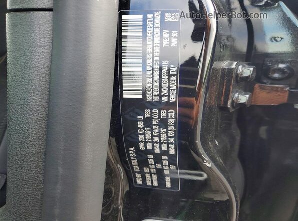 ZACNJDB14PPP44119 2023 JEEP RENEGADE Черный Вид наклейки с VIN-кодом