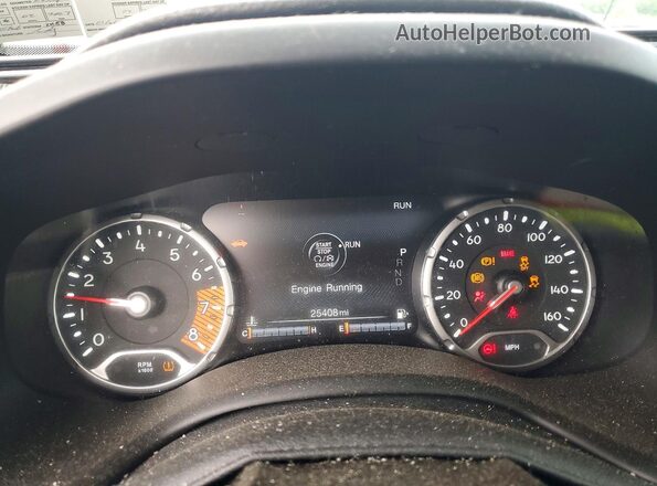 ZACNJDB14PPP44119 2023 JEEP RENEGADE Черный Вид щитка приборов