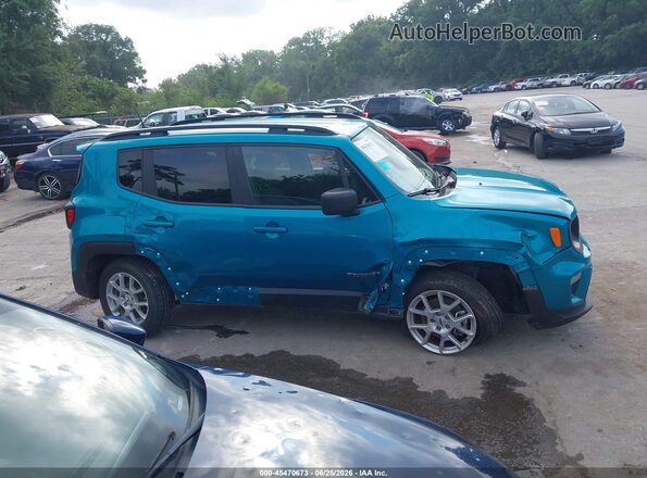 ZACNJDB15NPN84703 2022 JEEP RENEGADE Синий Панорамный вид салона 360°