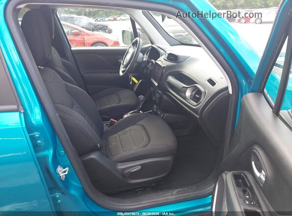 ZACNJDB15NPN84703 2022 JEEP RENEGADE Синий Вид салона спереди