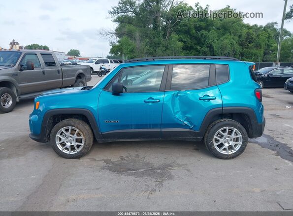 ZACNJDB15NPN84703 2022 JEEP RENEGADE Синий 