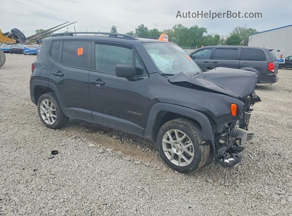 ZACNJDB16NPN79025 2022 JEEP RENEGADE Black Delantero derecho