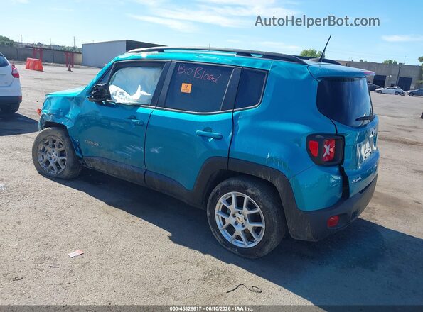 ZACNJDB17NPN77851 2022 JEEP RENEGADE Синий Задняя левая четверть