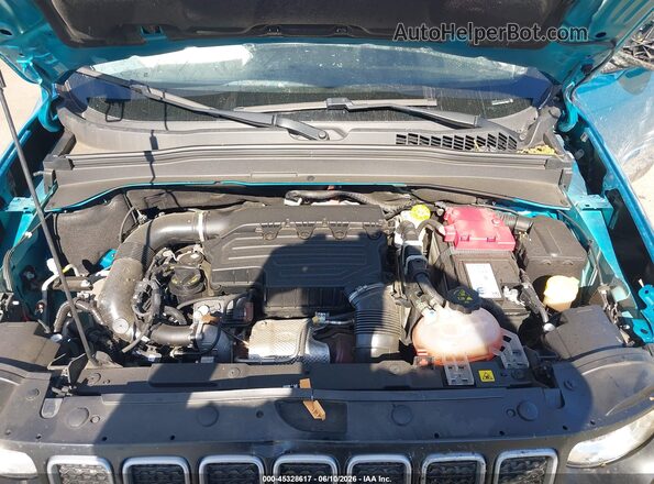 ZACNJDB17NPN77851 2022 JEEP RENEGADE Синий Вид сзади