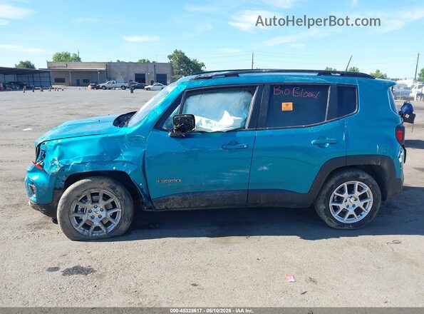 ZACNJDB17NPN77851 2022 JEEP RENEGADE Синий Вид задней части салона