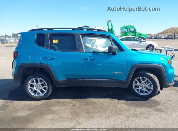 ZACNJDB17NPN77851 2022 JEEP RENEGADE Синий Вид щитка приборов