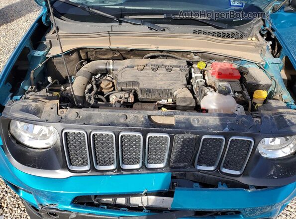ZACNJDB17NPN97078 2022 JEEP RENEGADE Green Widok wnętrza z tyłu