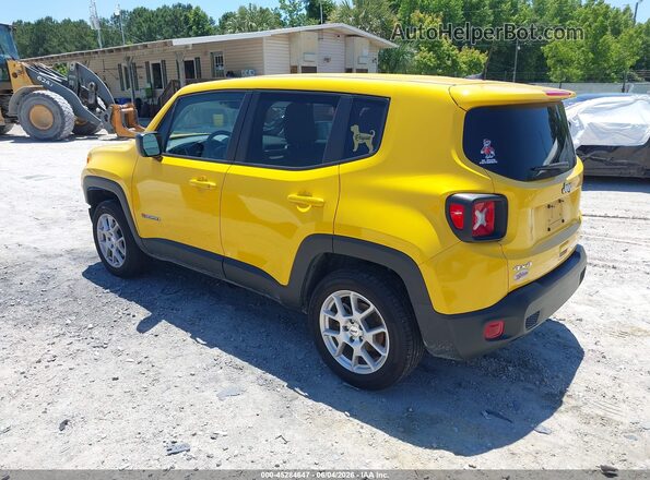 ZACNJDB17PPP60007 2023 JEEP RENEGADE Yellow უკანა მარცხენა