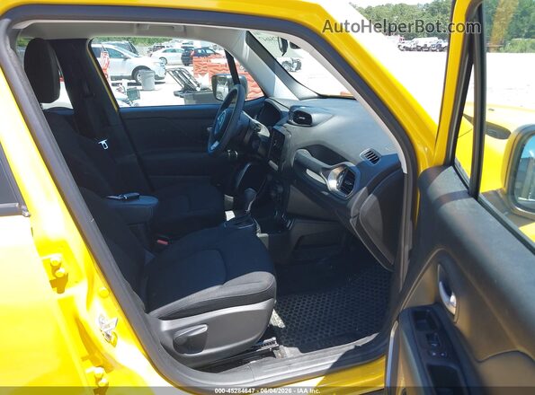 ZACNJDB17PPP60007 2023 JEEP RENEGADE Yellow წინა სალონის ხედი